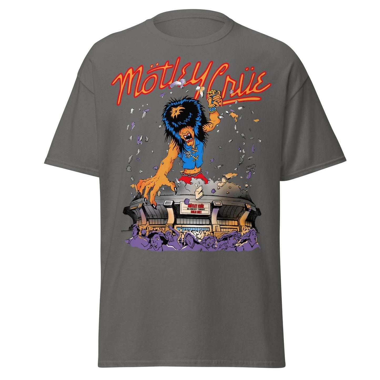 Motley Crue Allister Dome Jumbo Print T-shirt ()