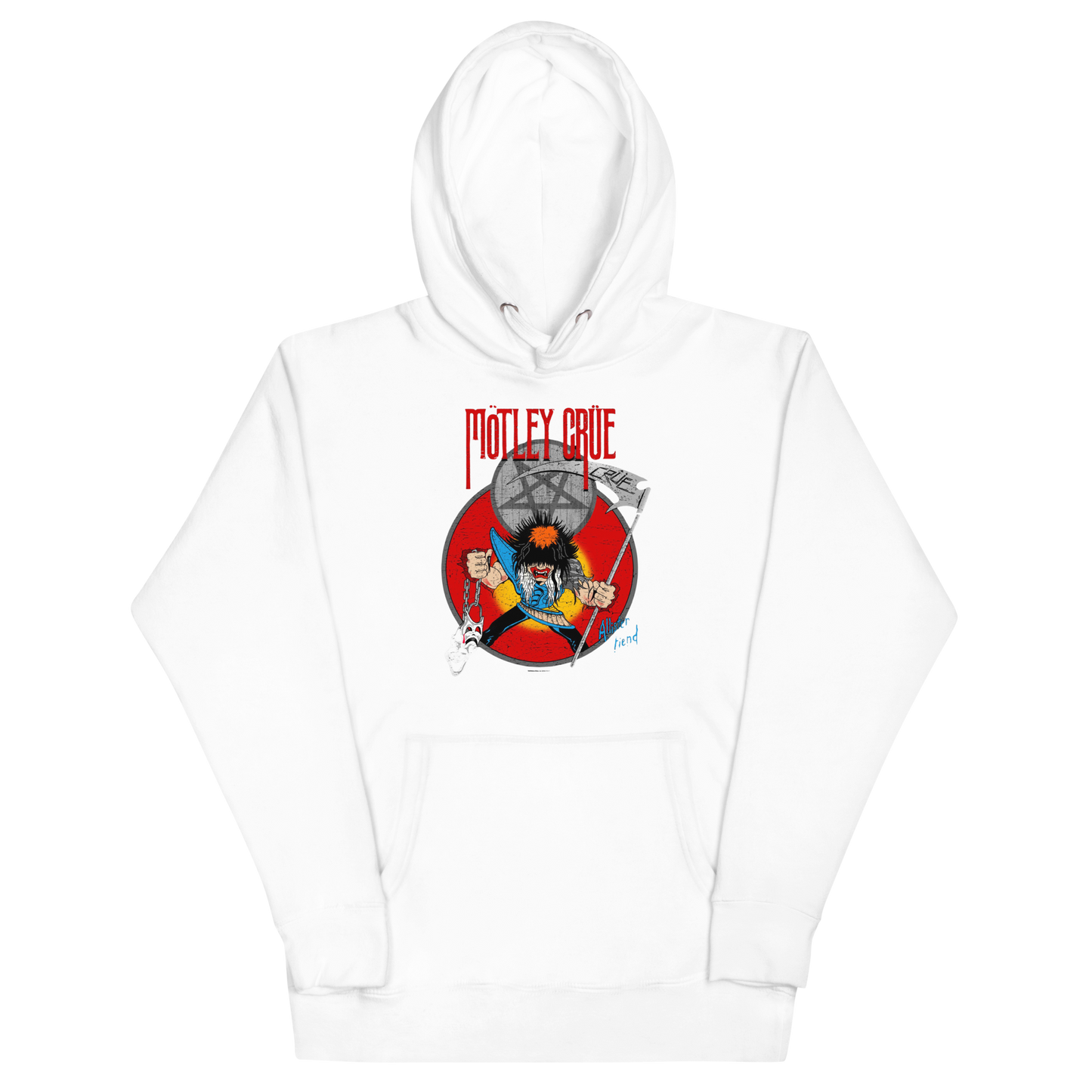 Motley Crue Allister Reaper Classic Hoodie ()