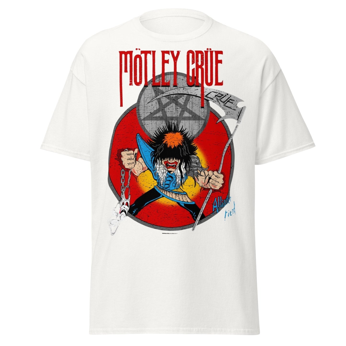 Motley Crue Allister Reaper Jumbo Print T-shirt ()