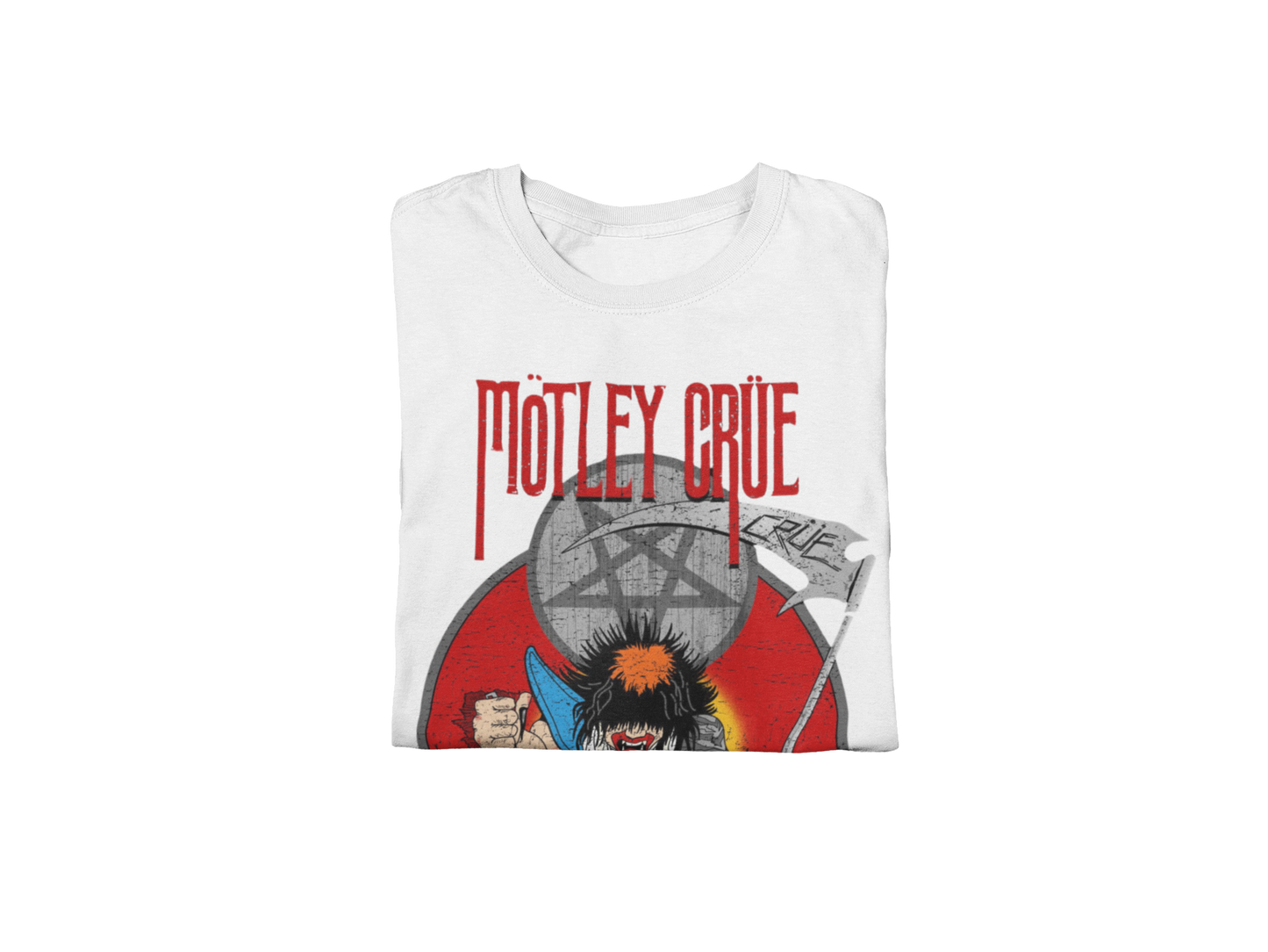 Motley Crue Allister Reaper Jumbo Print T-shirt ()