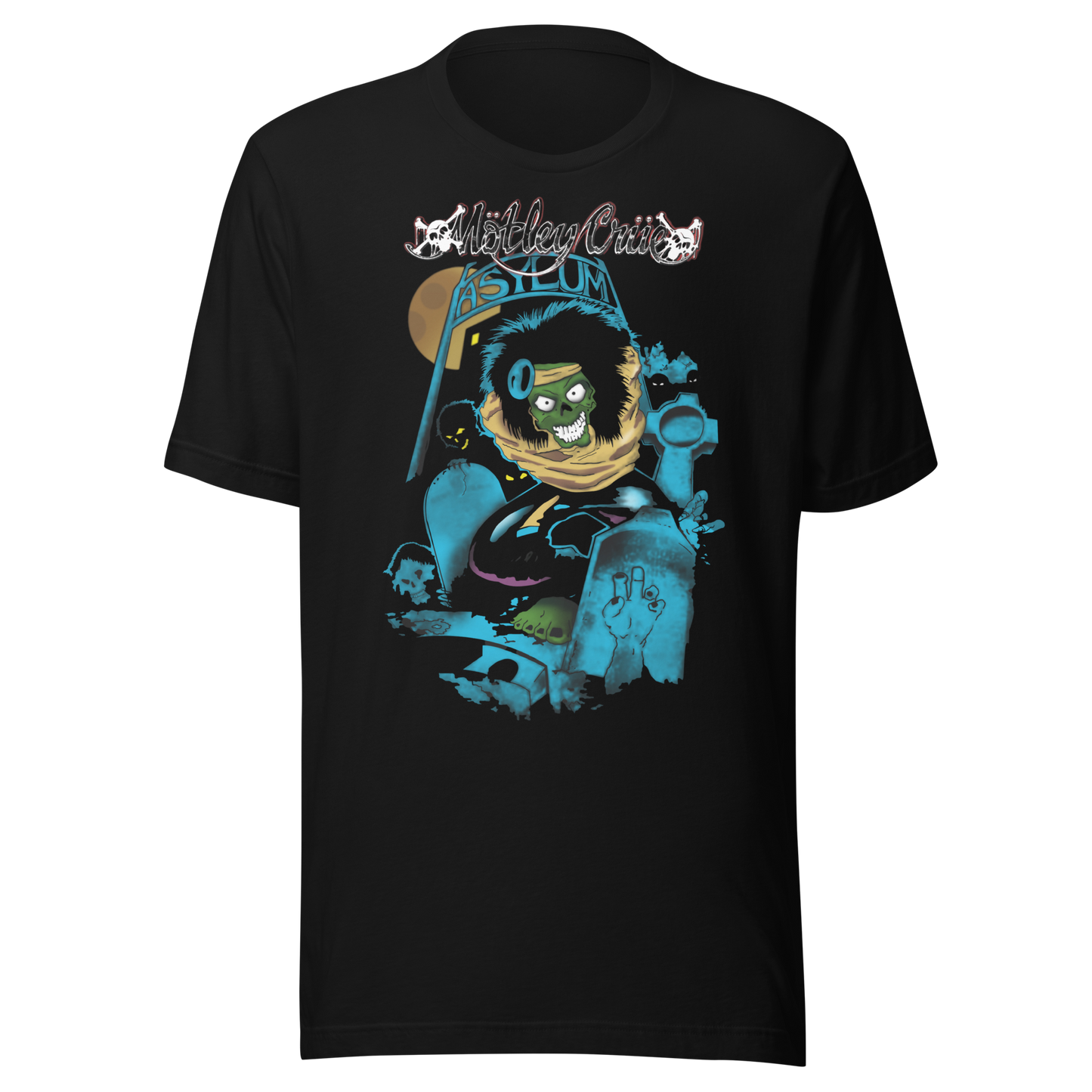 Motley Crue Asylum Vintage T-Shirt ()