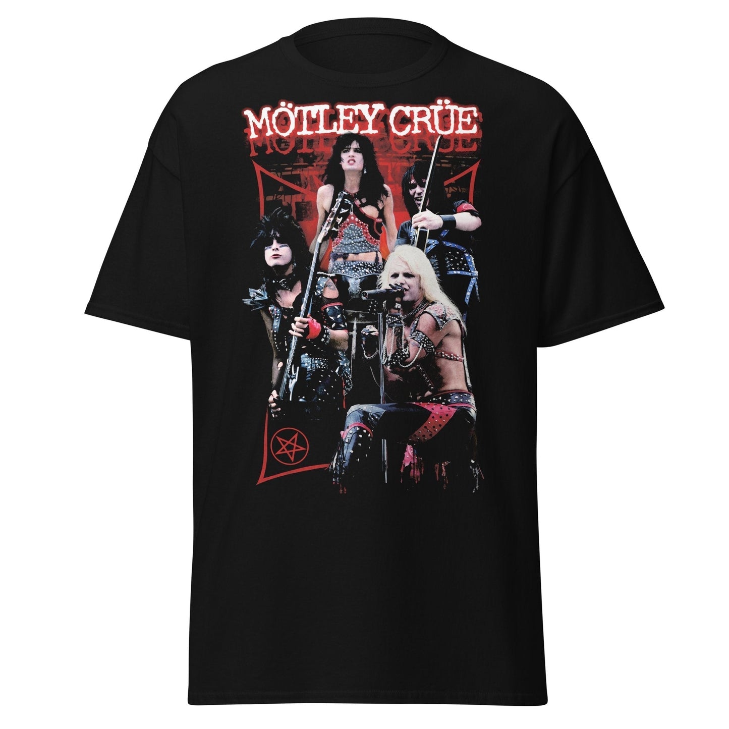 Motley Crue Live Jumbo Print T-shirt ()