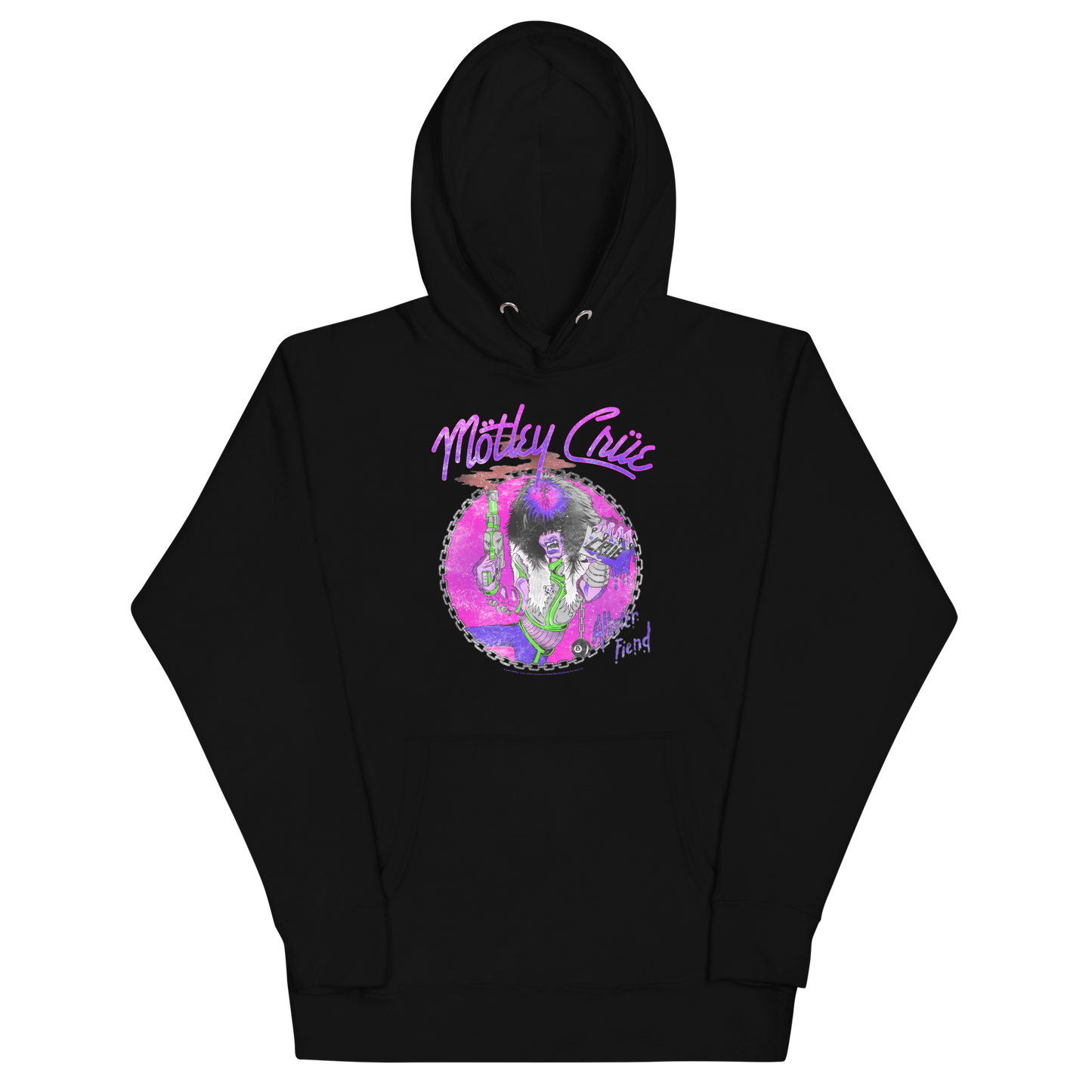 Motley Crue Purple Allister Classic Hoodie ()