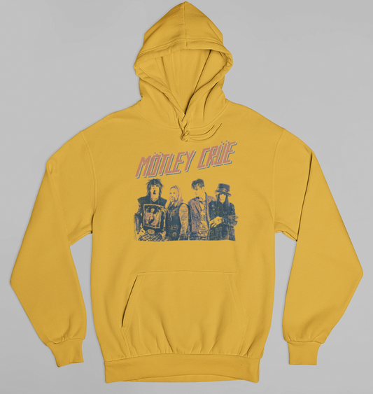 Motley Crue - Retro Boomin Classic Hoodie ()