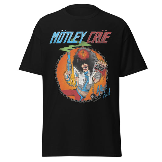 Motley Crue Smoking Allister Jumbo Print T-shirt ()