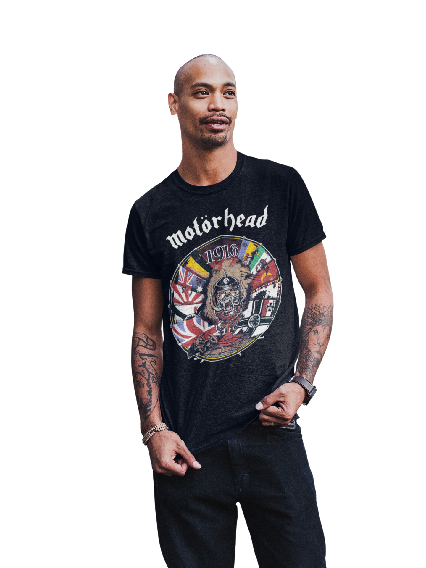 Motorhead - Vintage 1916 Jumbo Print T-Shirt ()