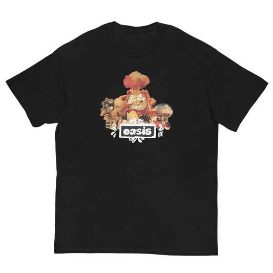 Oasis Collage Jumbo Print T-Shirt ()