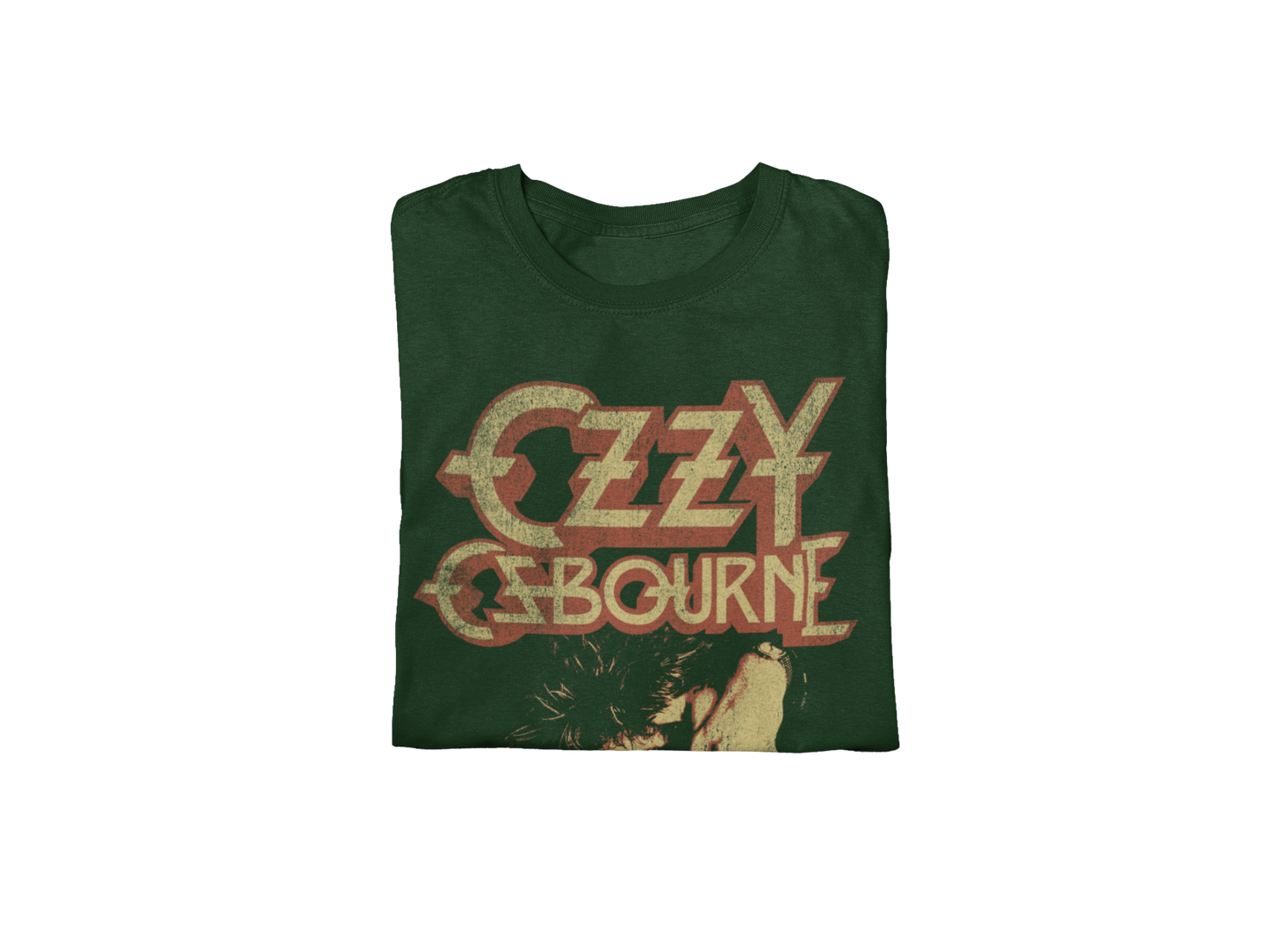Ozzy Osbourne - Late 80s Vintage Ozzy Jumbo Print T-Shirt ()