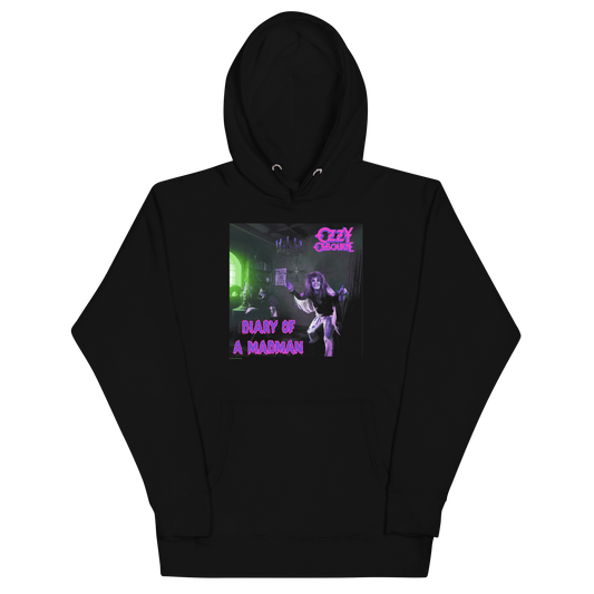 Ozzy Osbourne Purple Diary Classic Hoodie ()
