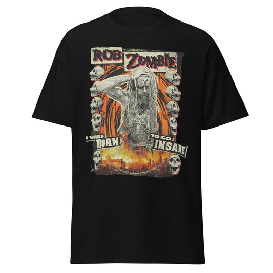 Rob Zombie Born Insane Jumbo Print T-Shirt ()