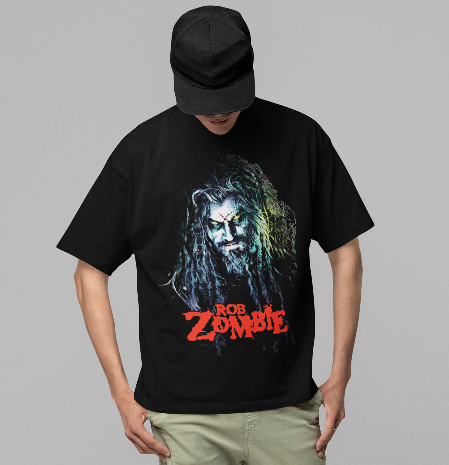 Rob Zombie - Classic Logo Jumbo Print T-Shirt ()