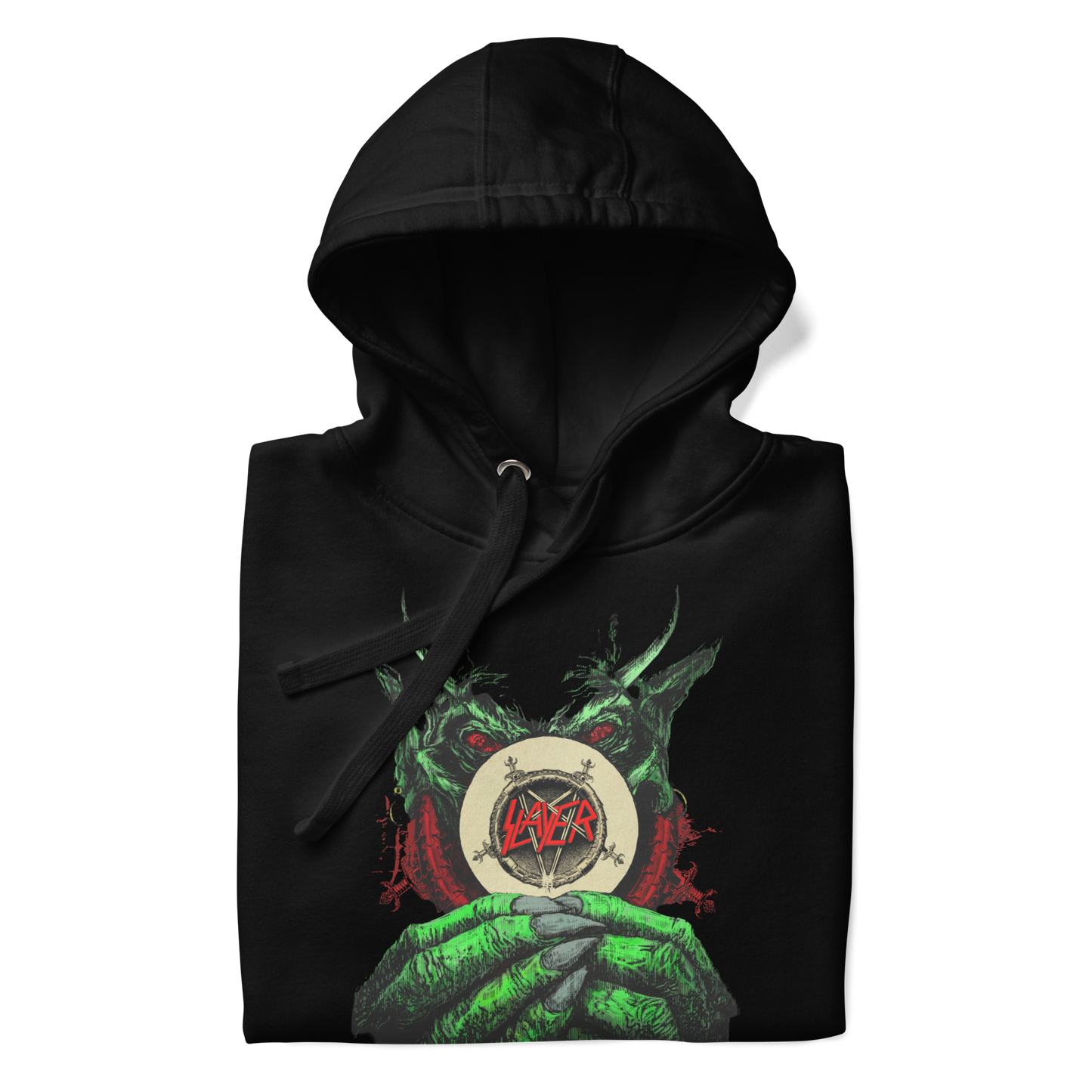 Slayer Demon Hands Vintage Hoodie ()
