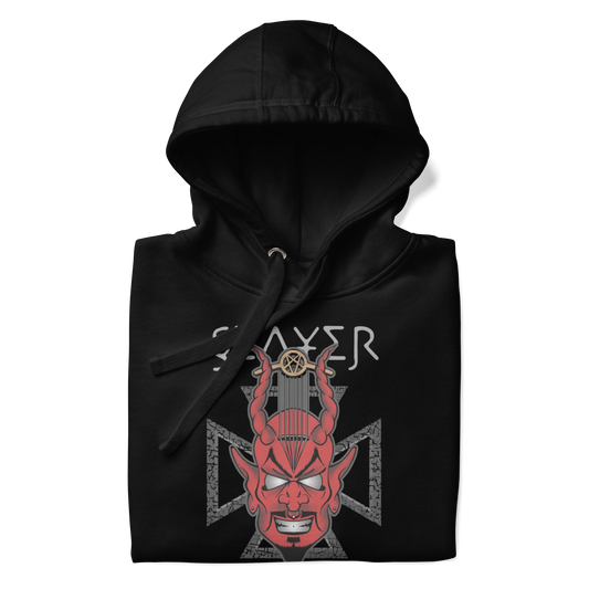 Slayer Devil's Horns Vintage Hoodie ()
