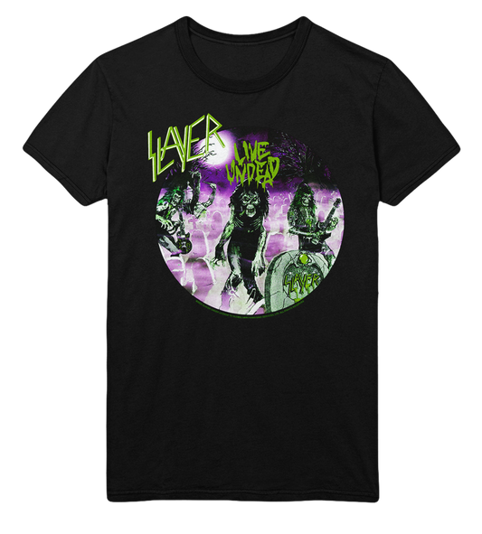 Slayer Green Undead Jumbo Print T-Shirt ()