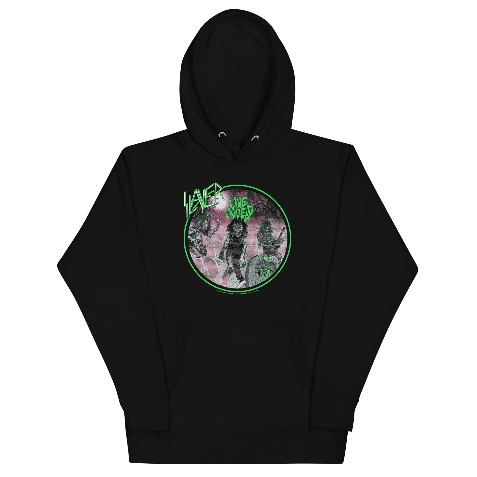 Stakes Slayer Neon Green Undead Classic Hoodie [Apparel] - Golden Apple Comics