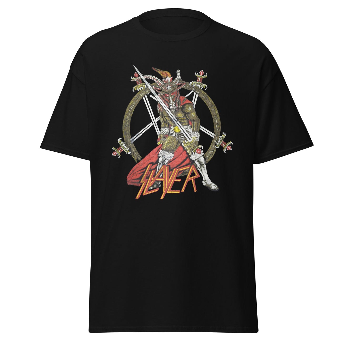 Stakes Slayer - Show No Mercy Jumbo Print T-Shirt [Apparel] - Golden Apple Comics