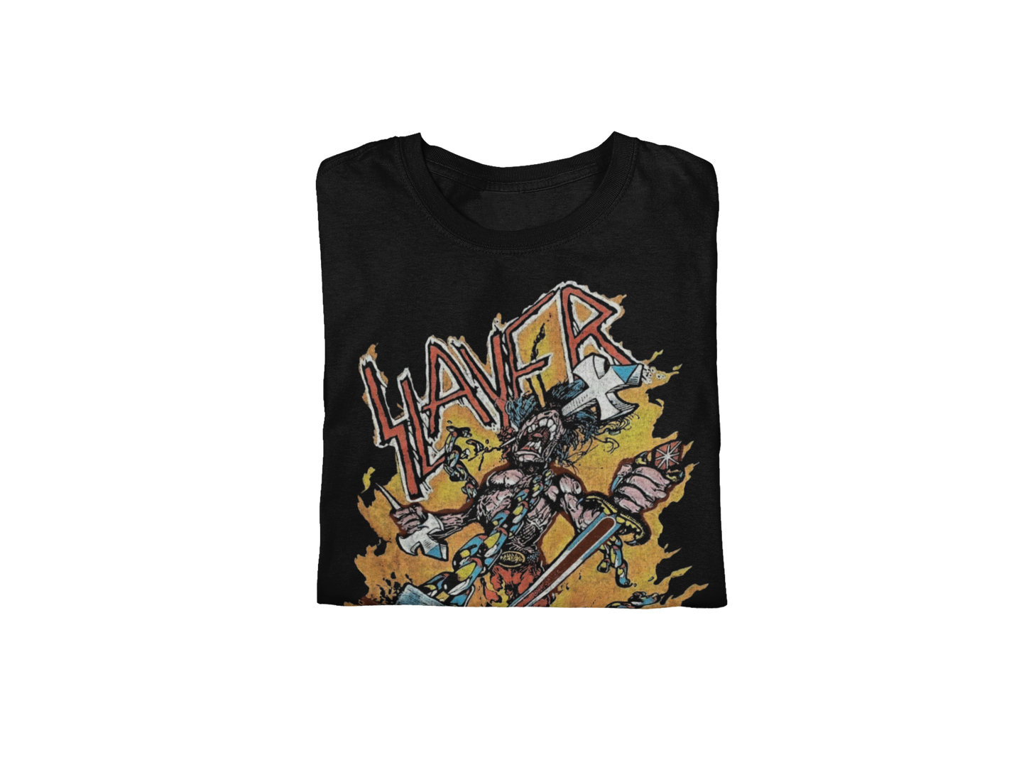 Slayer - Slain By The Sword Jumbo Print T-Shirt ()