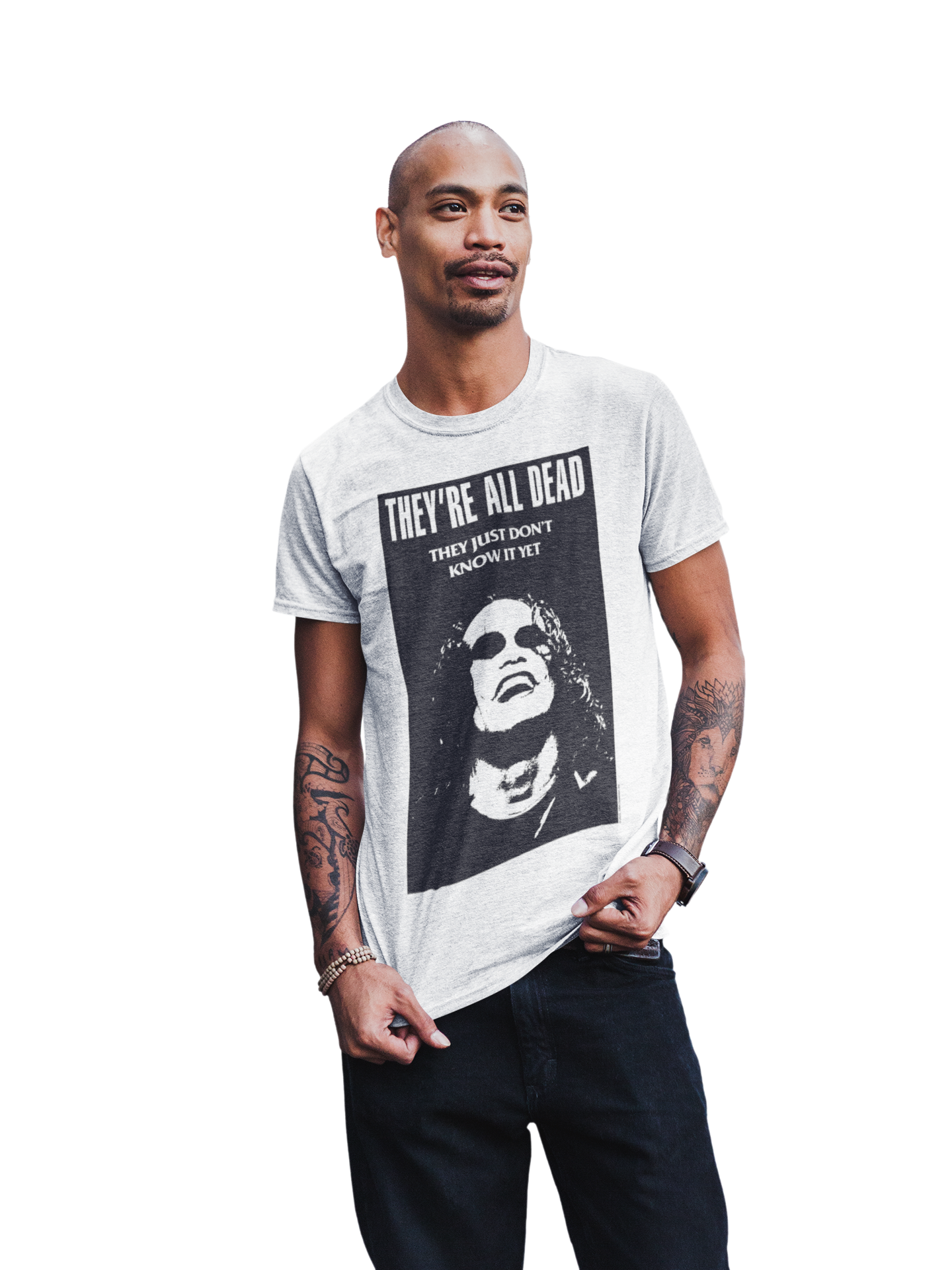 The Crow - Dead Movie Poster Jumbo Print T-Shirt ()