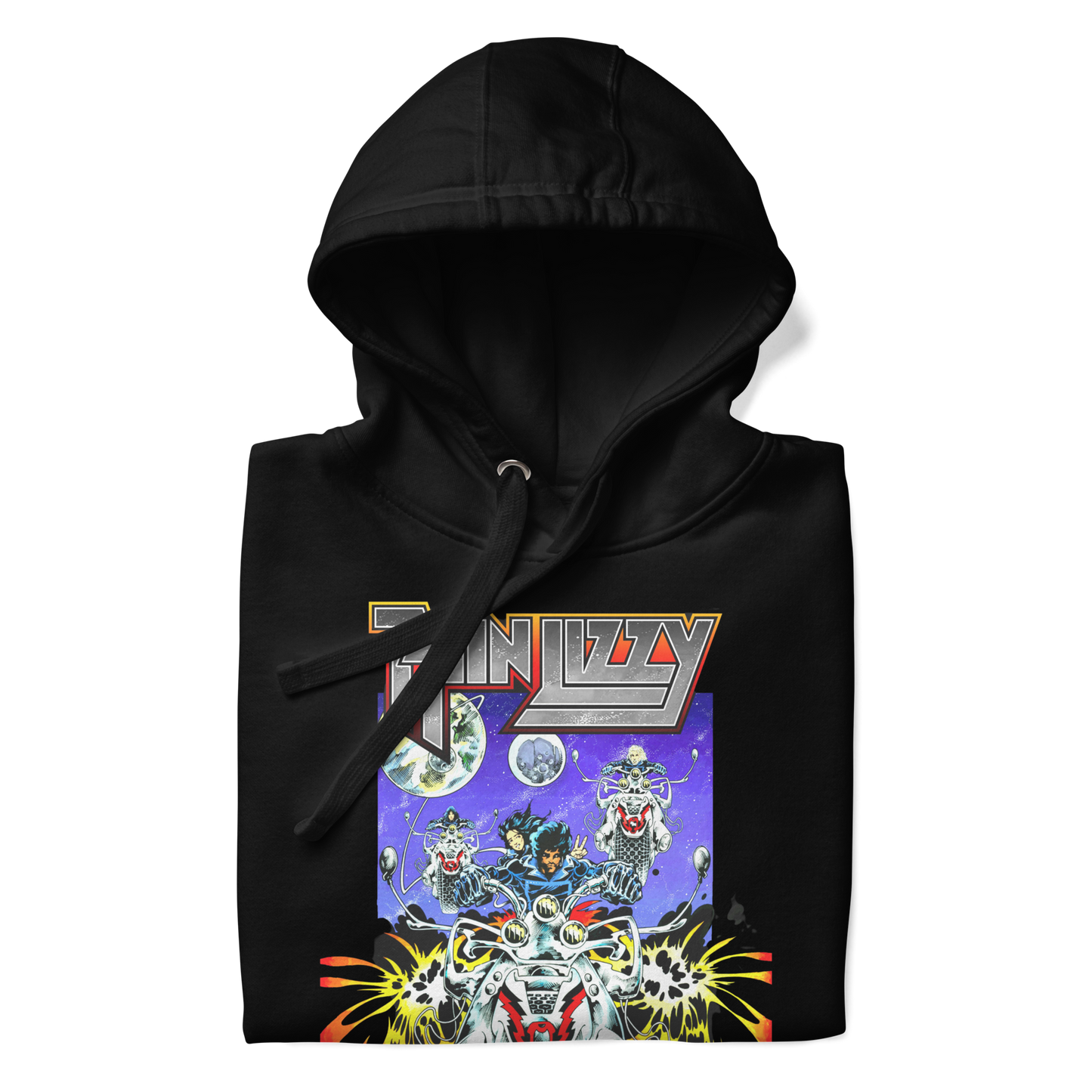 Thin Lizzy Night Riders Hoodie ()