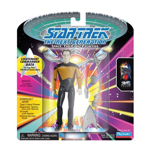 Star Trek Classic Star Trek: The Next Generation Lieutenant Data 5-Inch Action Figure - Golden Apple Comics