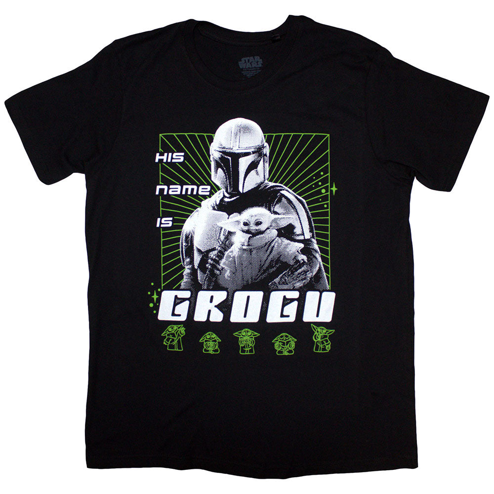 Star Wars The Mandalorian His Name Is Grogu [T-Shirt] - Golden Apple Comics