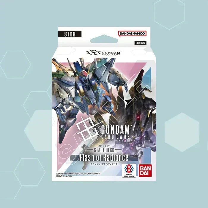 Gundam Card Game: Starter Deck 08 - Flash of Radiance [ST08] - Golden Apple Comics