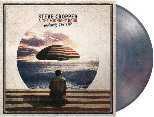 [PRE-ORDER] Steve Cropper & The Midnight Hour - Watching the Tide (Red & Blue Marble Colored Vinyl) [Vinyl]