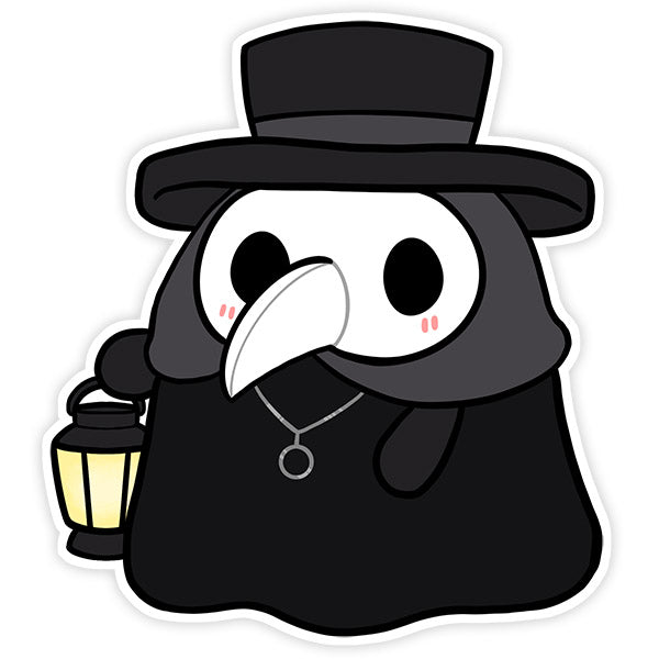 Squishable Plague Doctor Sticker - Golden Apple Comics