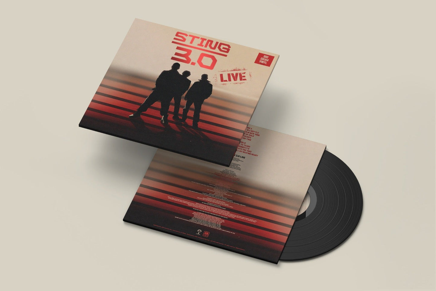 Sting 3.0 Live [180G Lp] (Vinyl)
