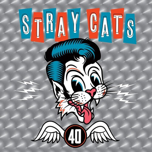 Stray Cats 40 (Colored Vinyl, White, Reissue) [Vinyl]