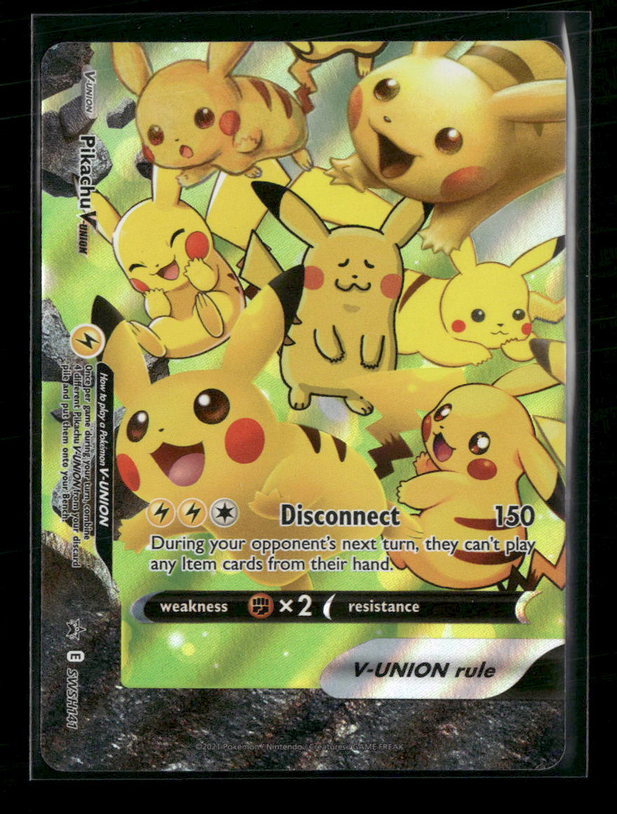 SWSH: Sword & Shield Promo Cards Pikachu V-Union [Set of 4] #SWSH139