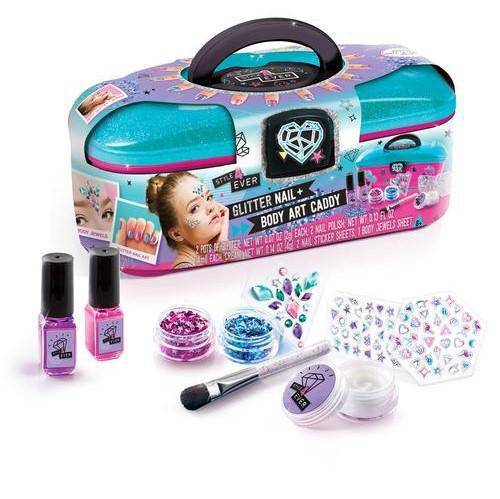 Style 4 Ever Glitter Nail and Body Art Caddy