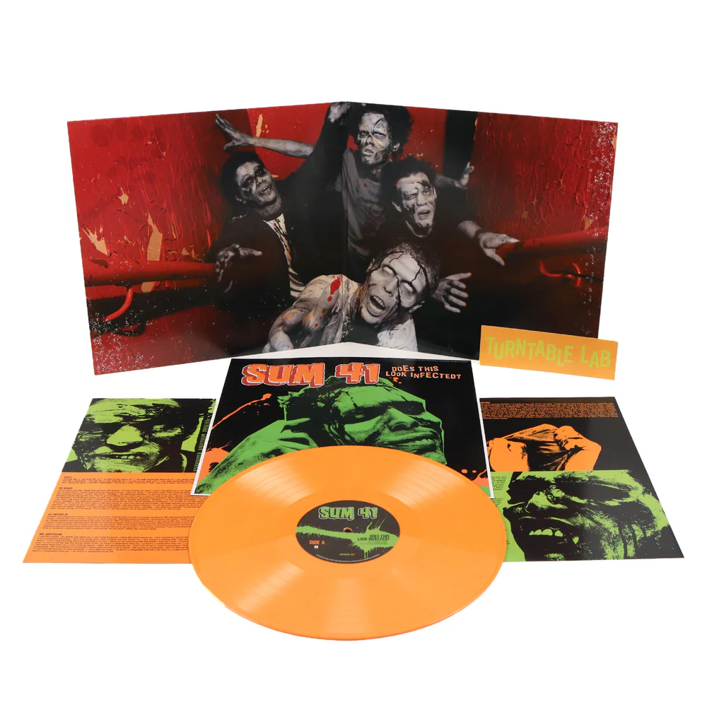 Sum 41 Does This Look Infected [Explicit Content] (Limited Edition, Orange Vinyl, Bonus Tracks) [Vinyl]