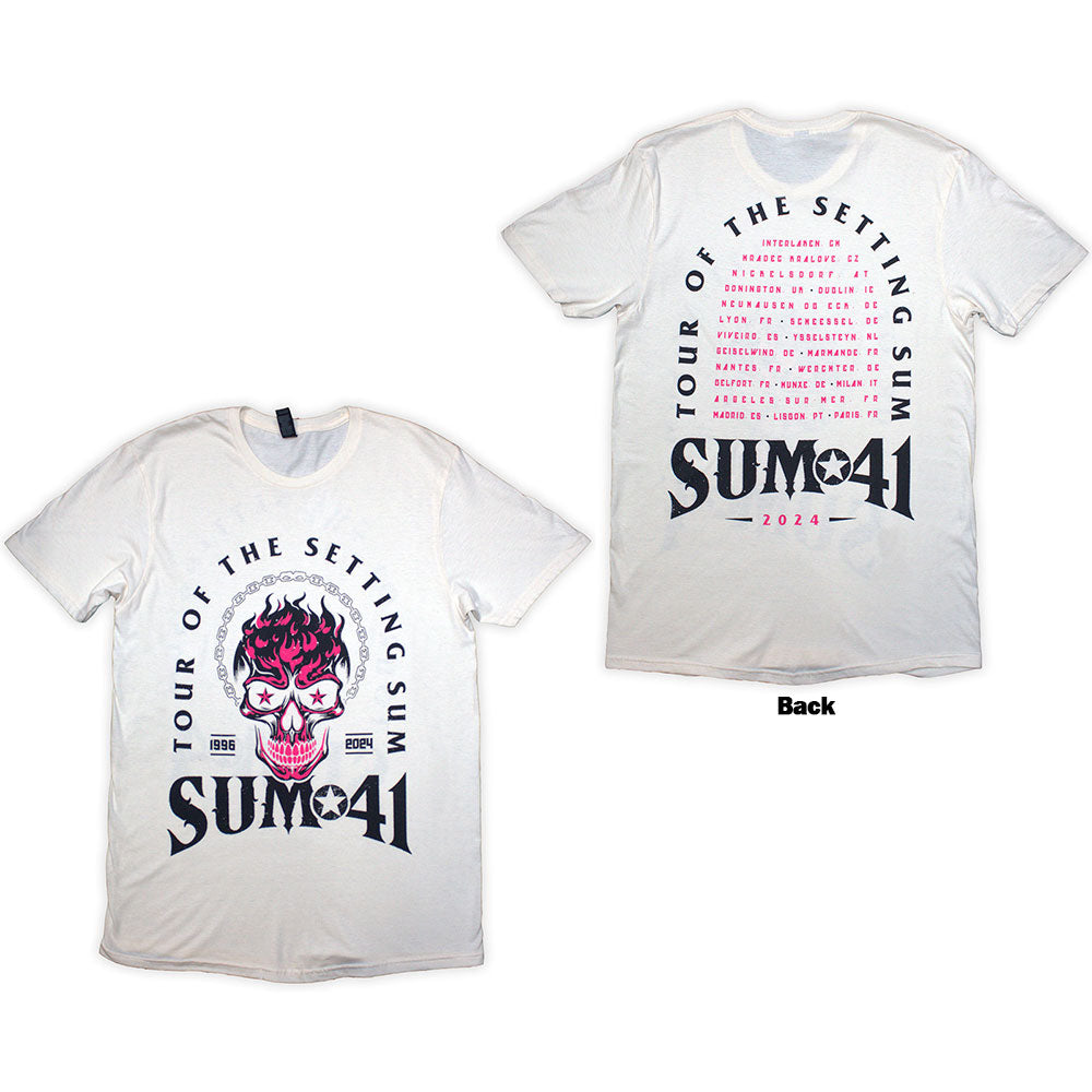 Sum 41 Tour '24 Pink Skull [] - Golden Apple Comics