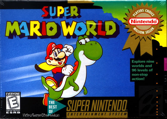 Super Mario World (Player's Choice) (Super Nintendo)