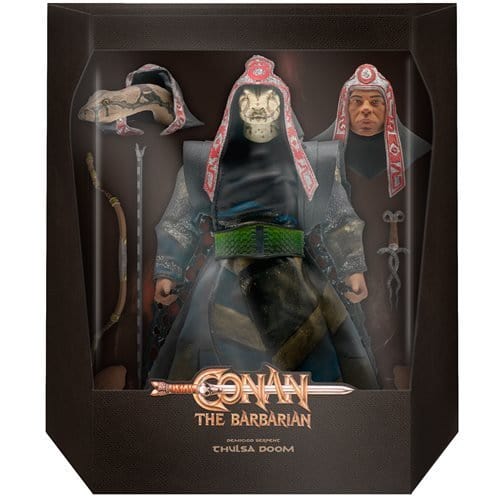 Super7 Conan the Barbarian Ultimates Snake Priest Thulsa Doom 7-Inch Action Figure