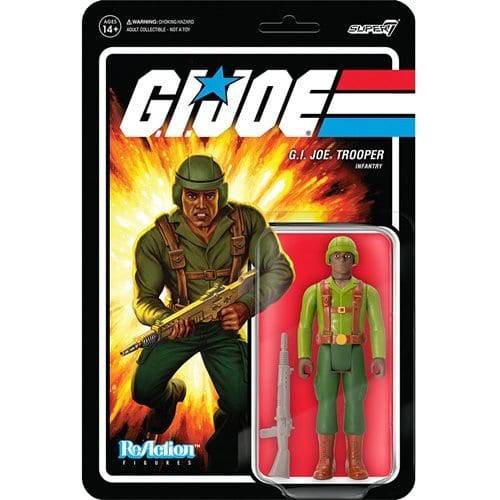 Super7 G.I. Joe 3 3/4-Inch ReAction Figure - Select Figure(s) - Golden Apple Comics