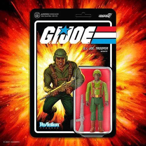 Super7 G.I. Joe 3 3/4-Inch ReAction Figure - Select Figure(s) - Golden Apple Comics