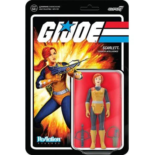 Super7 G.I. Joe 3 3/4-Inch ReAction Figure - Select Figure(s) - Golden Apple Comics