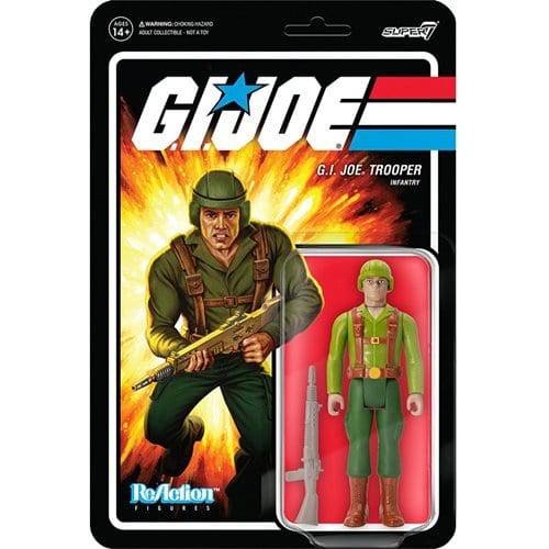 Super7 G.I. Joe 3 3/4-Inch ReAction Figure - Select Figure(s) - Golden Apple Comics