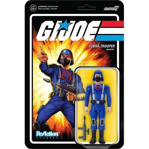 Super7 G.I. Joe 3 3/4-Inch ReAction Figure - Select Figure(s) - Golden Apple Comics