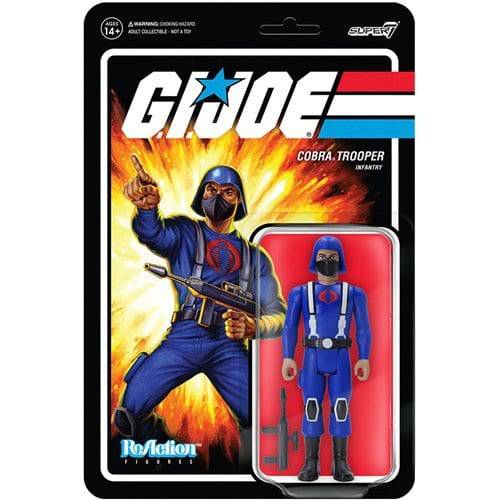 Super7 G.I. Joe 3 3/4-Inch ReAction Figure - Select Figure(s) - Golden Apple Comics