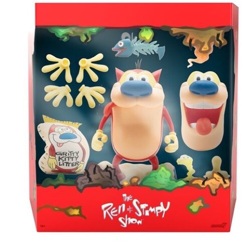 Super7 Ren & Stimpy Deluxe 6-Inch Action Figure - Select Figure(s) - Golden Apple Comics