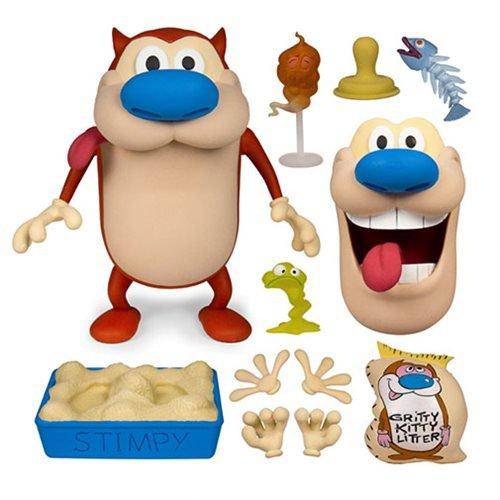 Super7 Ren & Stimpy Deluxe 6-Inch Action Figure - Select Figure(s) - Golden Apple Comics