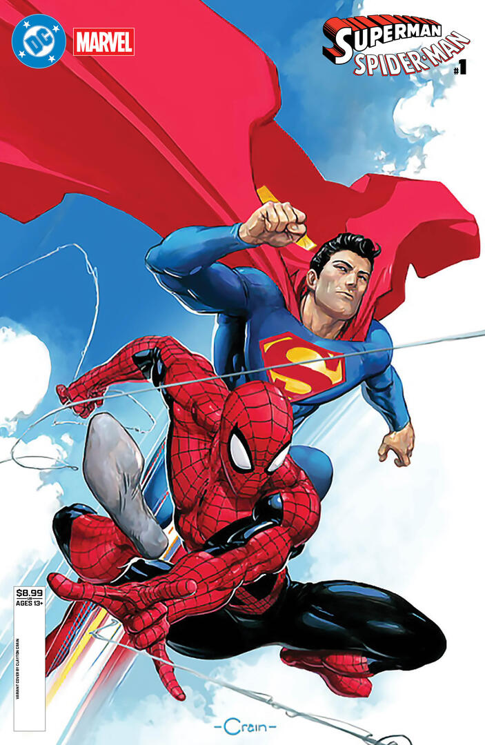 Dc Marvel Superman Spider-Man #1 (One Shot) D Clayton Crain Variant (03/25/2026) Dc