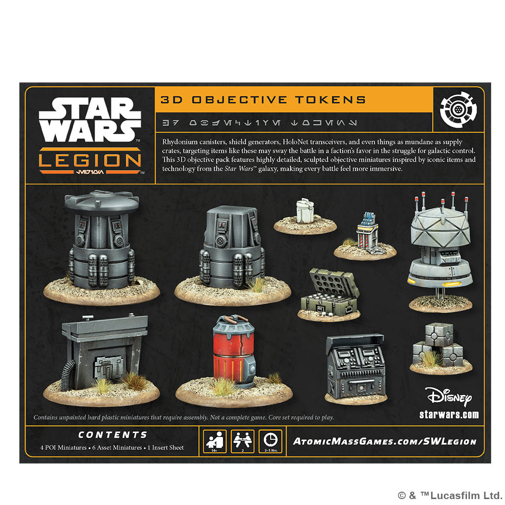 Star Wars Legion: 3D Objective Tokens - Golden Apple Comics