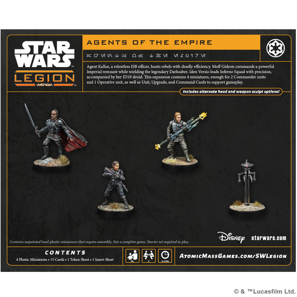 Star Wars Legion - Agents of the Empire