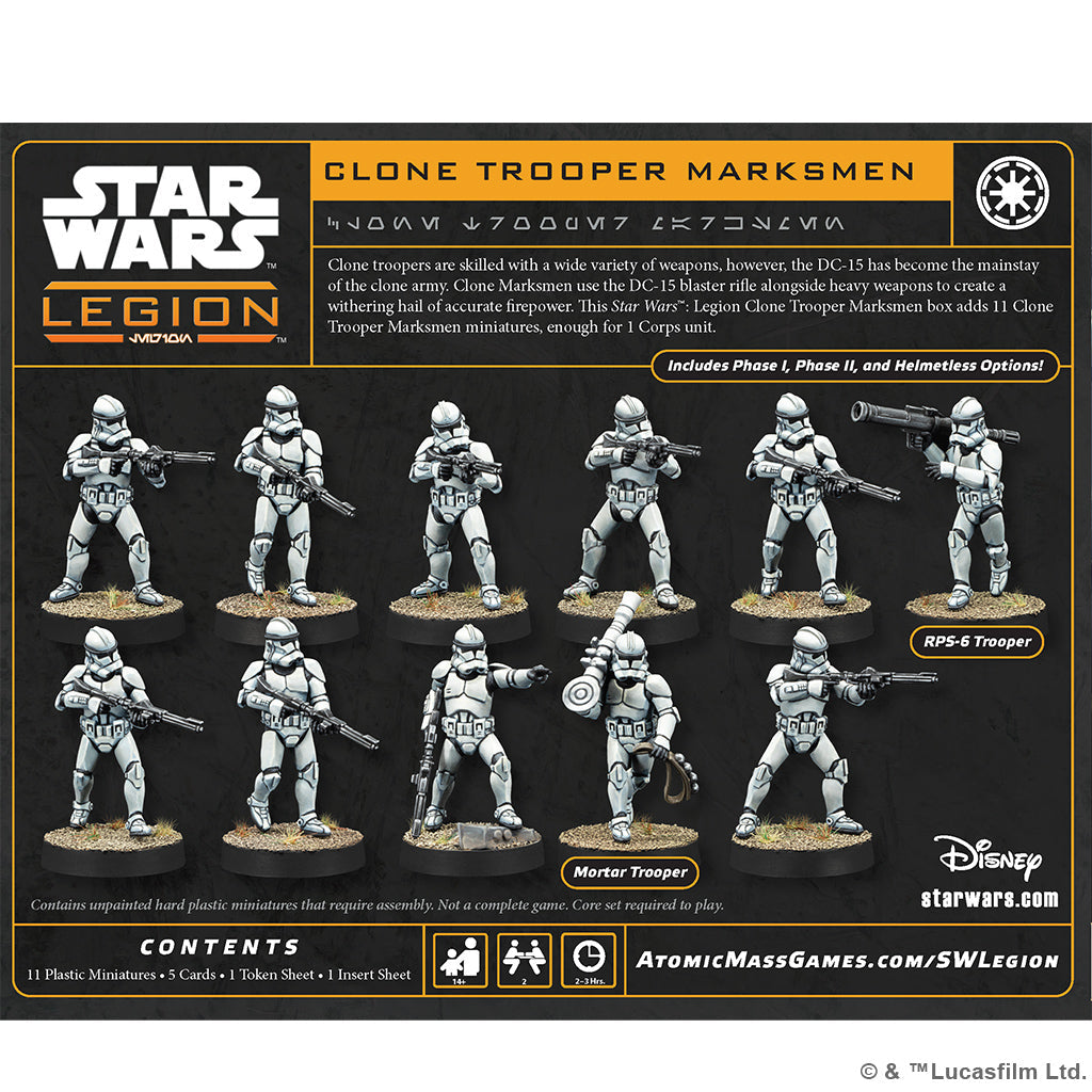 Star Wars Legion: Clone Trooper Marksmen - Golden Apple Comics