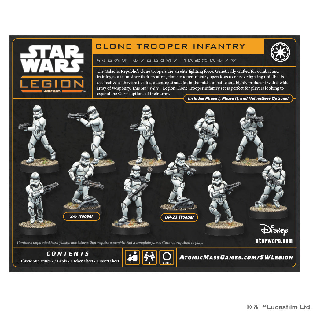 Star Wars Legion: Clone Troopers Infantry - Golden Apple Comics