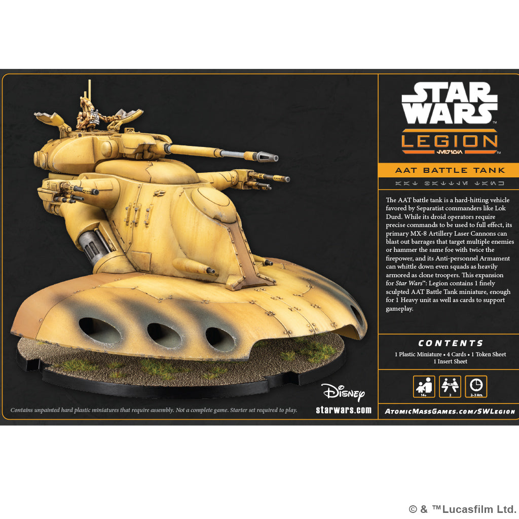 Star Wars: Legion - AAT Battle Tank (2026) - Golden Apple Comics